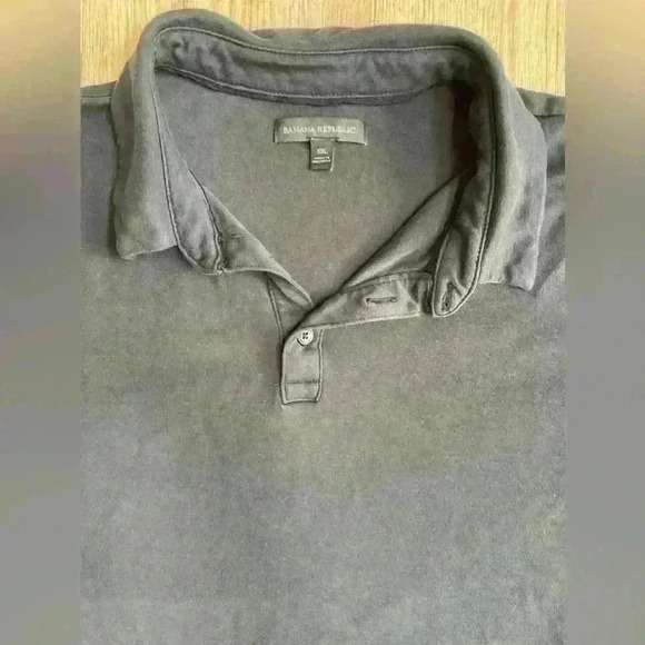Banana Republic Polo Shirt Luxe Touch Mens Performance Short Sleeve Top XXL - Picture 9 of 12